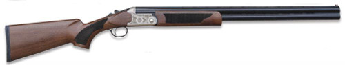 Pointer KAR1228 Acrius  O/U 12 Gauge 2rd 3" 28" Black Barrel Nickel Rec Turkish Walnut Stock Right Hand (Full Size) Includes 5 Chokes - 682146860047
