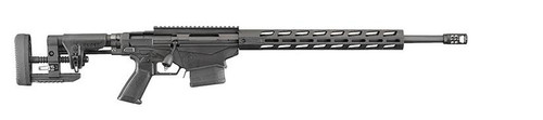 Ruger 18028 Precision  308 Win 20" 10+1 Black Hard Coat Anodized Black Left Side Folding Ruger Precision MSR Stock Black Polymer Grip 15" M-LOK - 736676180288