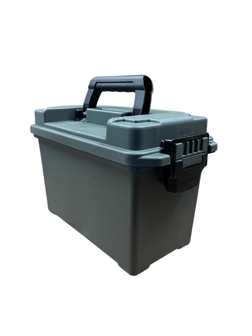 Uncle Mike's Ammo Can -Green Plastic - 043699012855