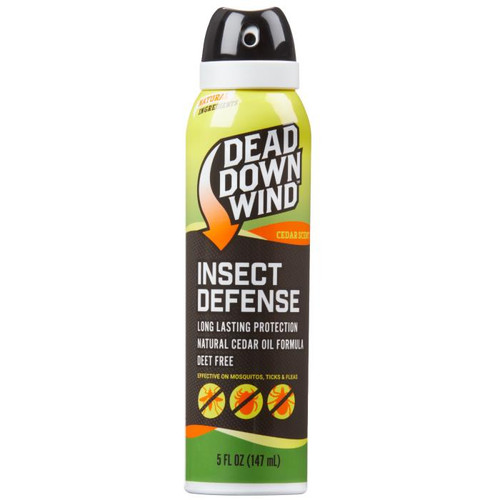 Dead Down Wind 13700 Insect Defense  Cedar Scent 5 oz Aerosol Repels Mosquitos, Ticks & Fleas - 854182006516