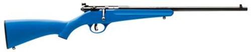 Rascal Single Shot Youth .22 LR/Long/Short 16.1 Inch Blued Barrel Blue Synthetic Stock - 062654137853