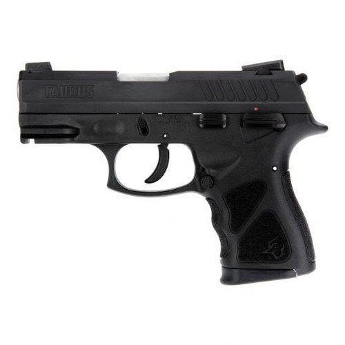 Taurus 1-TH40C031 TH40c  40 S&W 3.54" 11+1 Black Frame w/Rail Matte Black Steel Slide Black Polymer Grip - 725327615354