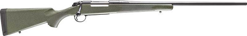 Bergara Rifles B14S101C B-14 Hunter 308 Win Caliber with 4+1 Capacity, 22" Barrel, Graphite Black Cerakote Metal Finish & SoftTouch Speckled Green Molded Fixed Synthetic Stock Right Hand (Full Size) -