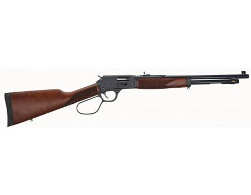 Henry H012GL Big Boy Side Gate 44 Mag Caliber with 10+1 Capacity, 20" Barrel, Overall Blued Metal Finish, American Walnut Stock & Large Loop Right Hand (Full Size) - 619835200358