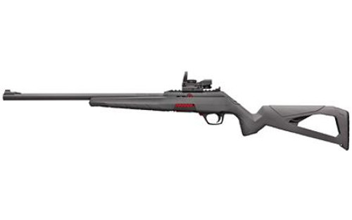 Winchester Repeating Arms 521104102 Wildcat Combo 22 LR Caliber with 10+1 Capacity, 18" Barrel, Matte Black Metal Finish & Gray Synthetic Stock Right Hand (Full Size) Includes Red Dot - 048702020742