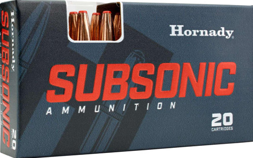 Hornady 82247 Subsonic  450 Bushmaster 395 gr (2) Sub-X 20 Bx/ 10 Cs - 090255822472