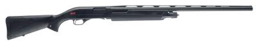 Super X Pump Black Shadow 12 Gauge 3 Inch Chamber 26 Inch Barrel Matte Black Finish Brass Bead Front Sight Black Synthetic Stock 4 Round - 048702114083