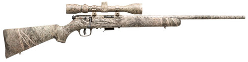 Savage Arms 96765 93R17 XP 17 HMR Caliber with 5+1 Capacity, 22" Barrel, Overall Mossy Oak Brush Finish, Synthetic Stock & AccuTrigger Right Hand (Full Size) Includes 3-9x40mm Scope - 062654967658