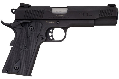 Taurus 1-191101-9MM 1911  9mm Luger 5" 9+1 Matte Black Steel Checkered Black Polymer Grip - 725327618027