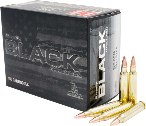 Hornady 81396 Black  6mm Creedmoor 105 gr 2960 fps Boat-Tail Hollow Point (BTHP) 20 Bx/10 Cs - 090255813968