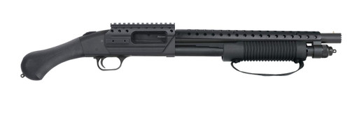 Mossberg 50648 590 Shockwave SPX 12 Gauge 3" 14.38" 5+1 Blued Black Fixed Raptor Birdshead Grip - 015813506489