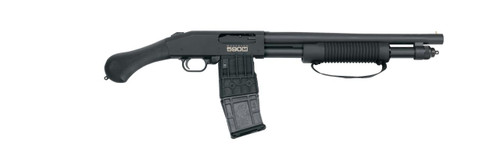 Mossberg 50208 590M Shockwave Mag-Fed 12 Gauge 2.75" 15" 10+1 Blued Black Fixed Raptor Birdshead Grip - 015813502085