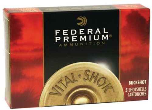 Vital-Shok 12 Gauge 3 Inch 1210 FPS 41 Pellets 4 Buck - 029465001285