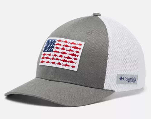 Pfg Mesh Fish Flag Ball Cap - 192290327087