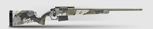 Springfield Armory BAW92265CMG Model 2020 WayPoint  6.5 Creedmoor 5+1 Cap 22" Mil-Spec Green Cerakote Rec/Barrel Evergreen Camo Carbon Fiber Hybrid Profile with M-LOK Stock Right Hand (Full Size) - 70