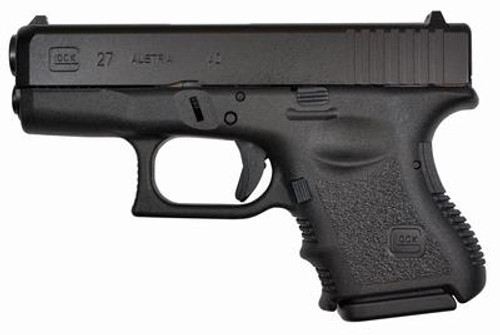 Glock 27 .40 Smith & Wesson 3.47 Inch Barrel Black Finish Fixed Sights 9 Round - 764503275029
