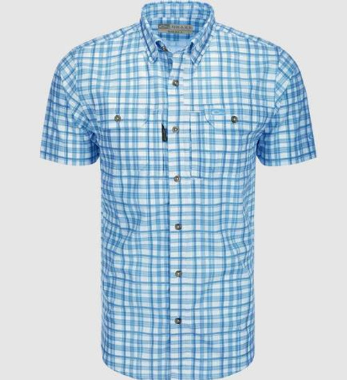 Drake Hunter Creek Window Pane Plaid Short Sleeve - 659601230547