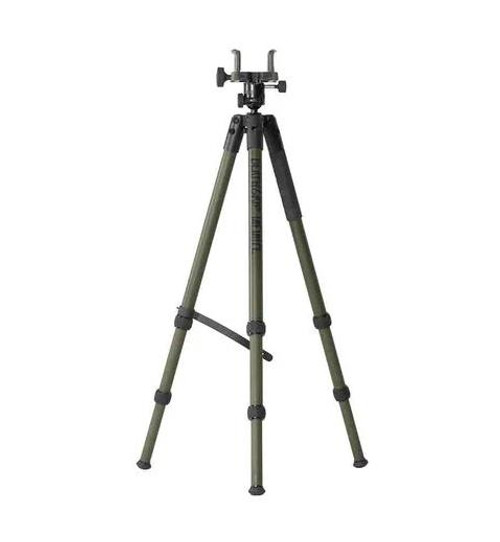 Bog-Pod 1159188 DeathGrip Infinite Tripod made of Aluminum with Black/OD Green Finish, Ball Head Mount, Hybrid Foot & DeathGrip Clamping System - 661120999782