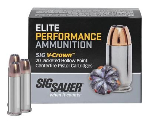 Elite Performance V-Crown .38 Special 125 Grain Jacketed Hollow Point - 798681522422