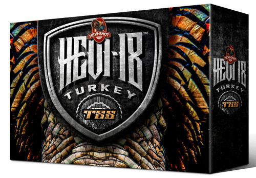 HEVI-Shot HS1009 HEVI-18 Turkey TSS 410 Gauge 3" 13/16 oz 1090 fps Tungsten 9 Shot 5 Bx/10 Cs - 816383003671