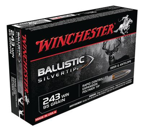 Ballistic Silvertip .243 Winchester 95 Grain - 020892210707