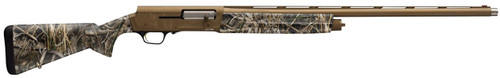 Browning 0119112004 A5 Wicked Wing 12 Gauge 3.5" 4, 2 3/4" Shells 28" Burnt Bronze Cerakote Barrel/Realtree Max-7 Synthetic Stock, Fiber Optic Sight - 023614853176