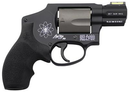 Model 340PD Air Lite .357 Magnum/.38 Special+P 1.875 Inch Barrel Matte Black Finish 5 Round Synthetic Grip Internal Lock Hi-Viz Sights - 022188630626