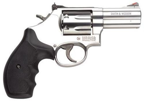 Model 686 .357 Magnum/.38 S&W Special +P 3 Inch Barrel Satin Stainless Finish Adjustable Sight 7 Round - 022188643008