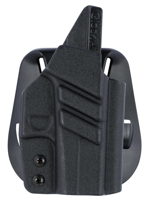 1791 Gunleather TACPDHOWBGLOCK43BLKR Tactical Kydex  OWB Black Kydex Paddle Compatible w/Glock 43/43X/48 Right Hand - 816161028285