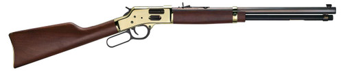 Henry H006GC Side Gate  45 Colt (LC) 10+1 20" Blued Octagon Barrel, Polished Brass Rec, American Walnut Stock, Adj. Sight - 619835060631