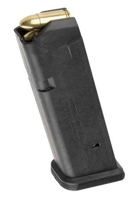 Magpul MAG546-BLK PMAG GL9 17rd 9mm Luger Compatible w/Glock 17/19/26/34/45 Black Polymer - 873750004495