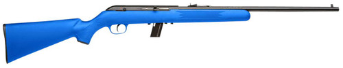 Savage Arms 40217 64 F 22 LR 10+1 21", Blued Barrel/Rec (Drilled & Tapped), Blue Synthetic Stock, Open Sights - 062654402173