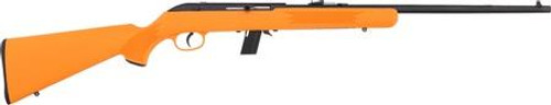 Savage Arms 40220 64 F 22 LR 10+1 21", Blued Barrel/Rec (Drilled & Tapped), Orange Synthetic Stock, Open Sights - 062654402203