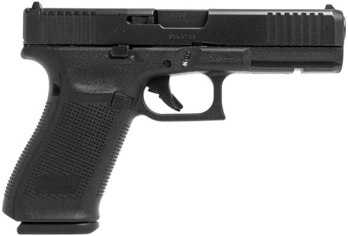 Glock PA205S203MOS G20 Gen5 MOS Compact 10mm Auto 15+1 4.61" Black Steel Barrel, Black nDLC Serrated Slide, Black Polymer Frame w/Accessory Rail, Black Polymer Grips  Ambidextrous - 764503054273