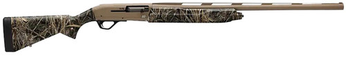 Winchester Repeating Arms 511304692 SX4 Hybrid Hunter 20 Gauge 3" 4+1 (2.75") 28", FDE Cerakote Barrel/Rec, Realtree Max-7 Furniture, TruGlo Fiber Optic Sight - 048702024115