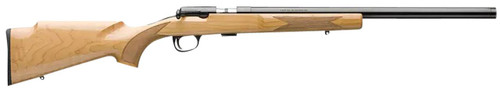 Browning 025252202 T-Bolt Target SR 22 LR 10+1 20" Matte Blued/ Heavy Bull Barrel, Matte Blued Steel Receiver, Gloss AAA Maple/ Wood Stock, Right Hand - 023614856986