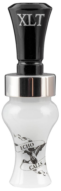 Echo Calls 79005 XLT  Single Reed Mallard Hen Sounds Attracts Ducks Black/Pearl Acrylic - 643680790054