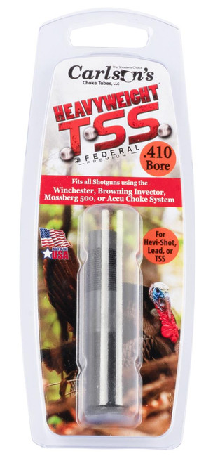 Carlson's Choke Tubes 38030 TSS Turkey  Invector Stevens 301 410 Gauge Turkey 1.5" Flush Steel - 723189380304