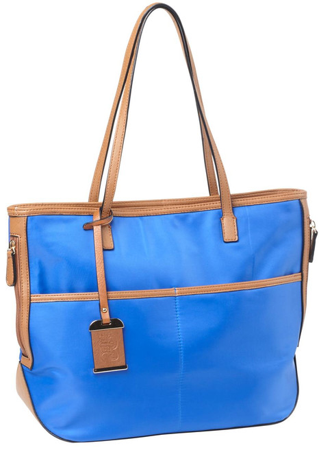 Bulldog BDP057 Tote Purse w/Holster Electric Blue Nylon Most Sm Pistols & Revolvers Right Hand - 672352011531
