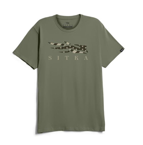 Sitka Icon Flag Tee - 816997023362