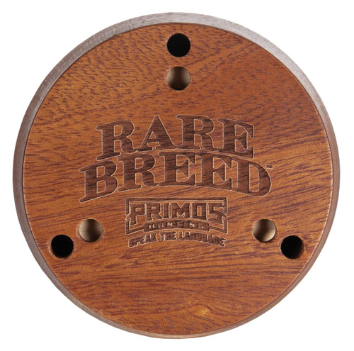 Primos PS2905 Turkey Pot Call Rare Breed Striker Call Turkey Sounds Black/Brown - 010135030193
