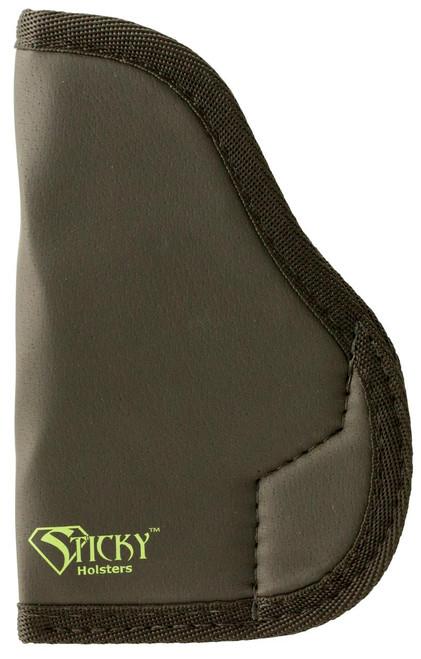 Sticky Holsters MD1 MD-1  Black/Green Latex Free Rubber Fits Small 9mm Ambidextrous Hand - 858426004030
