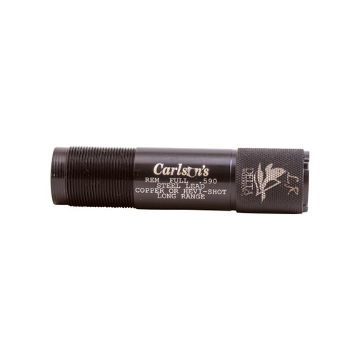 Carlson's Choke Tubes 07257 Delta Waterfowl  Rem Choke 20 Gauge Long Range 17-4 Stainless Steel Blued (Extended) - 723189072575