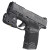 TLR-6 Subcompact Gun-Mounted Tactical Light With Integrated Red Aiming Laser Universal Sub-compacts Black - 080926692770