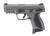 Ruger 8650 American Pistol Compact 45 ACP 3.75" 7+1 Gray Cerakote Gray Cerakote Stainless Steel Slide Black Wraparound Ergonomic Grip Manual Safety - 736676086504