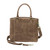 Distress Vintage Leather Town Tote - 035452173309