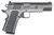 Springfield Armory PX9220L 1911 Emissary 45 ACP 5" 8+1 Stainless Steel Frame with Rail Blued Carbon Steel with Tri-Top Cut Slide Black VZ Thin-Line G10 Grip - 706397934491