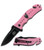 Master Usa Spring Assisted Knife- Pink - 805319080558