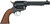 Taylors & Company 550428 1873 Cattleman 44 Rem Mag Caliber with 6" Barrel, 6rd Capacity Cylinder, Overall Blued Finish Steel & Walnut Army Size Grip - 839665003923