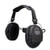 Walker's GWPDFM Firemax Digital Muff Over the Head Polymer Black Ear Cups with Black Tacti-Grip Headband - 888151030707